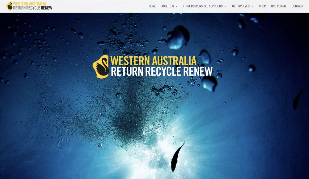 Western Australia Return Recycle Renew Homepage